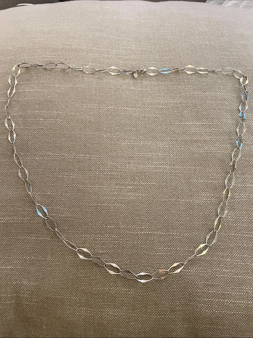 Milor Sterling Silver Link Necklace